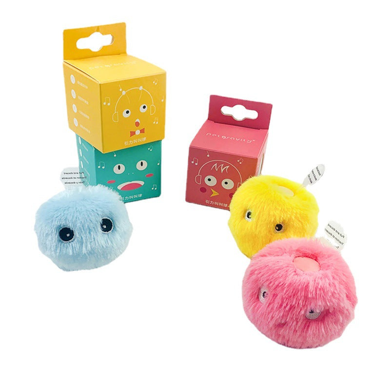 Kitty Calling Ball Toy Light-emitting Cat Teasing Ball Catnip Sound Molar Long Lasting Self-Hi Relieving Stuffy Dog Toy Pet Products - Pets Crazy Shops