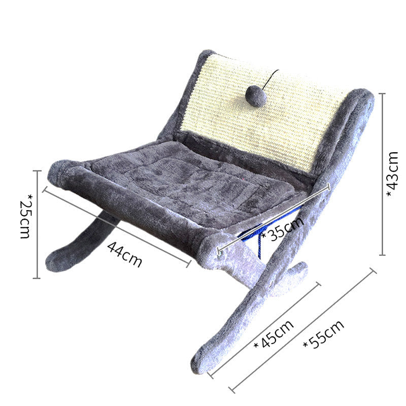 Pet Cat Sofa Bed Sunbathing Chair - Pets Crazy Shops