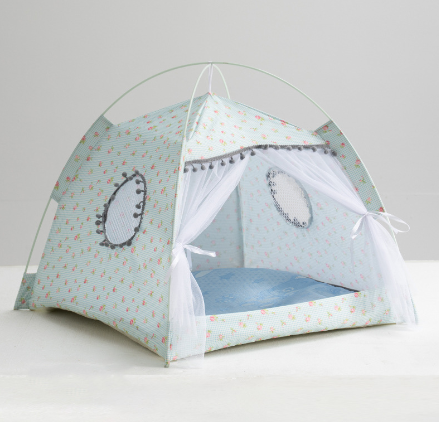Cat Tent Cat Cat House Enclosed Pet Bed - Pets Crazy Shops