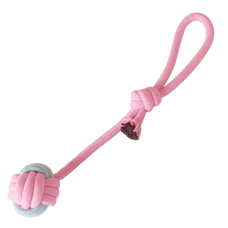 Cotton Rope Dog Chew Toy Pet Small Dog Toy Teeth Clean - Pets Crazy Shops