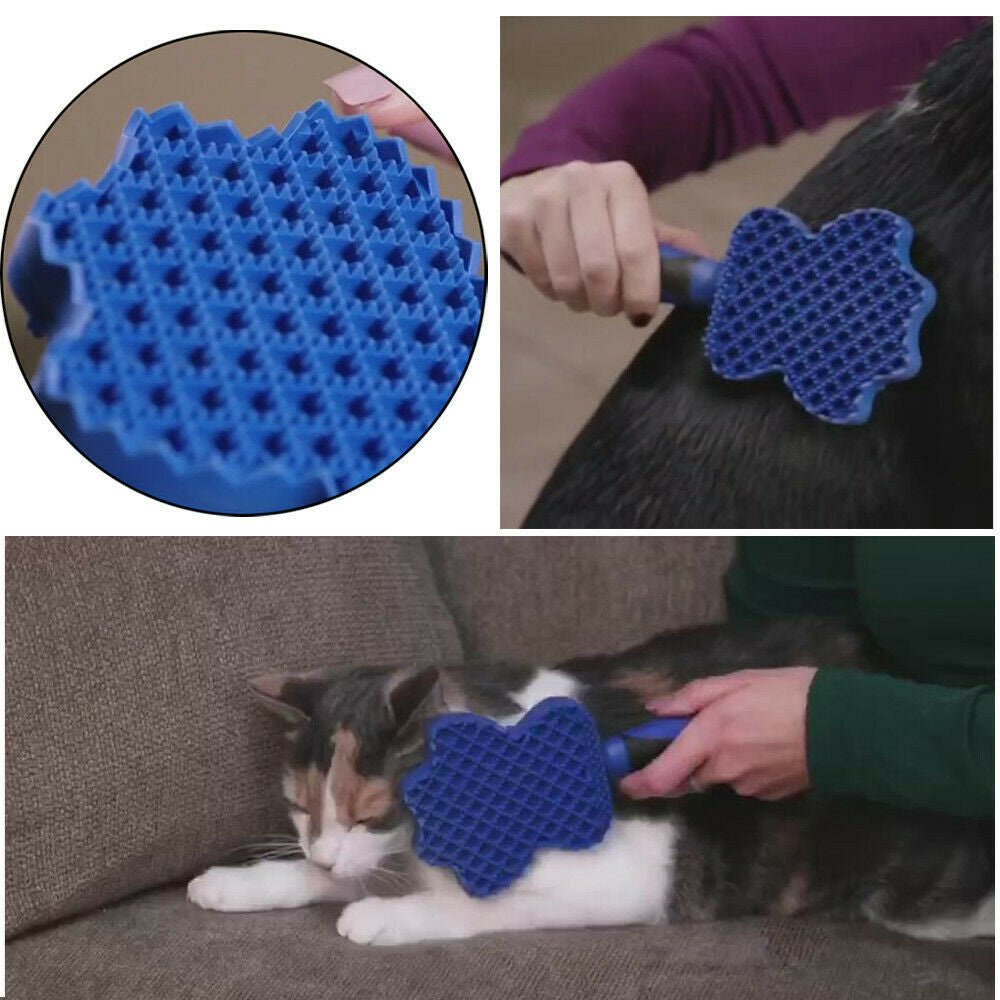 Pet Hair Remover Brush Gentle Pet Grooming Brush - Pets Crazy Shops