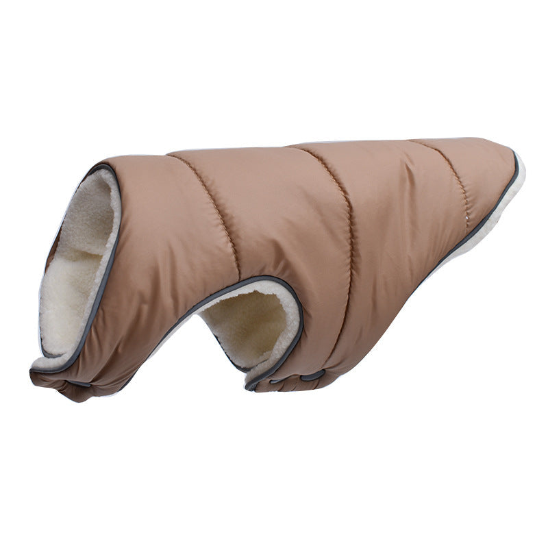 Pet Jacket Warm Winter Dog Clothes Reflective Puppy Clothing Vest Comfortable Fleece Pet Dogs Coat For Small Medium Large Dogs - Pets Crazy Shops