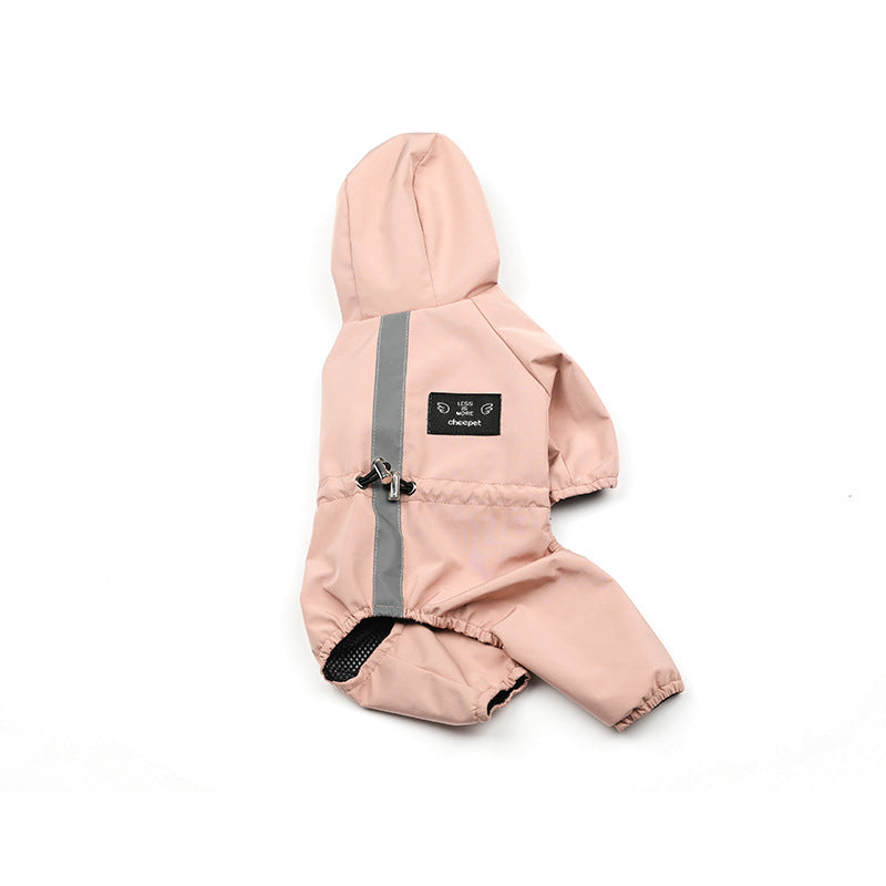 Dogs all-inclusive waterproof hooded raincoat - Pets Crazy Shops