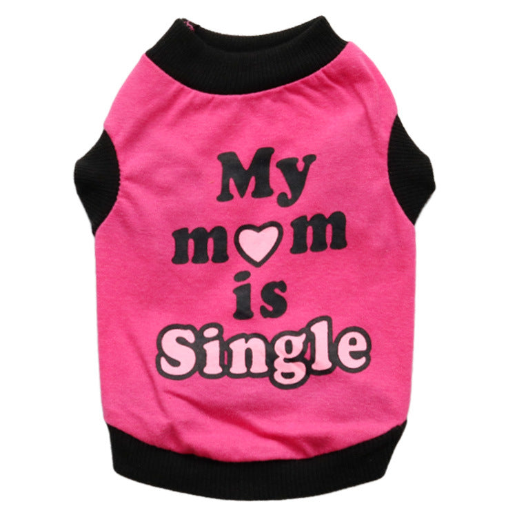 Cotton Small Dog Pet Vest Dog Clothes - Pets Crazy Shops