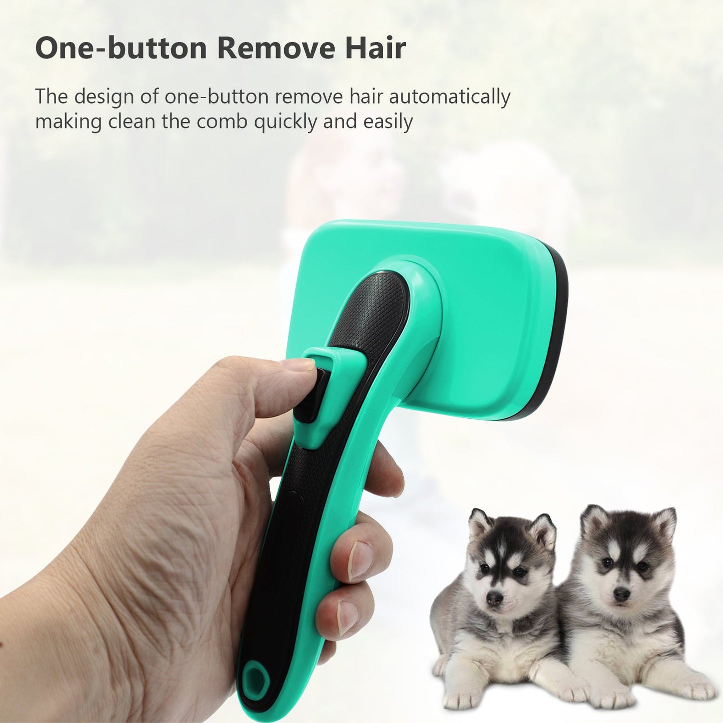 Pet Brush Retractable Hair Removal Comb - Pets Crazy Shops