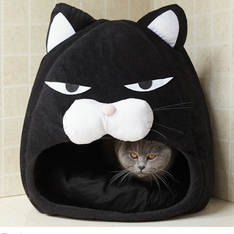Cat House Bed Cat Litter Mat Sleeping Nest Pet Bed - Pets Crazy Shops