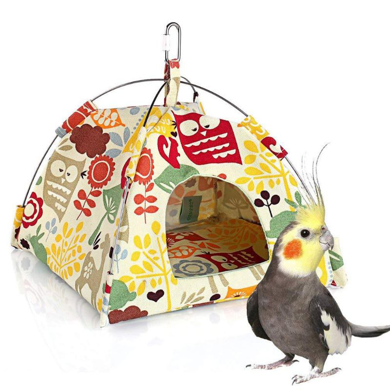 New Hanging Canvas Parrot Tent Bird Cage Pet Universal Bird Tent Hammock Small Pet Nest - Pets Crazy Shops