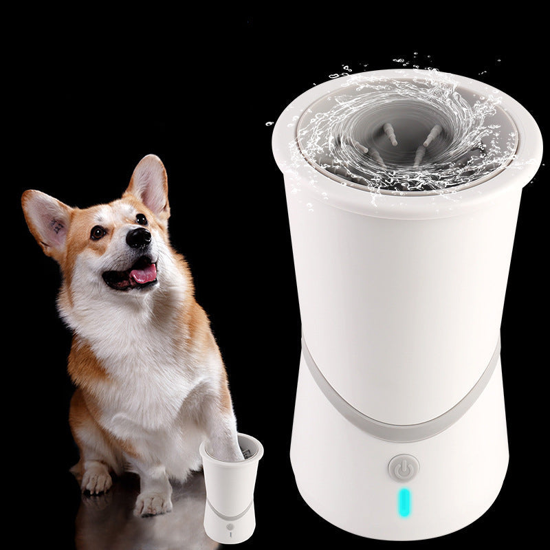 Pet electric foot washer - Pets Crazy Shops