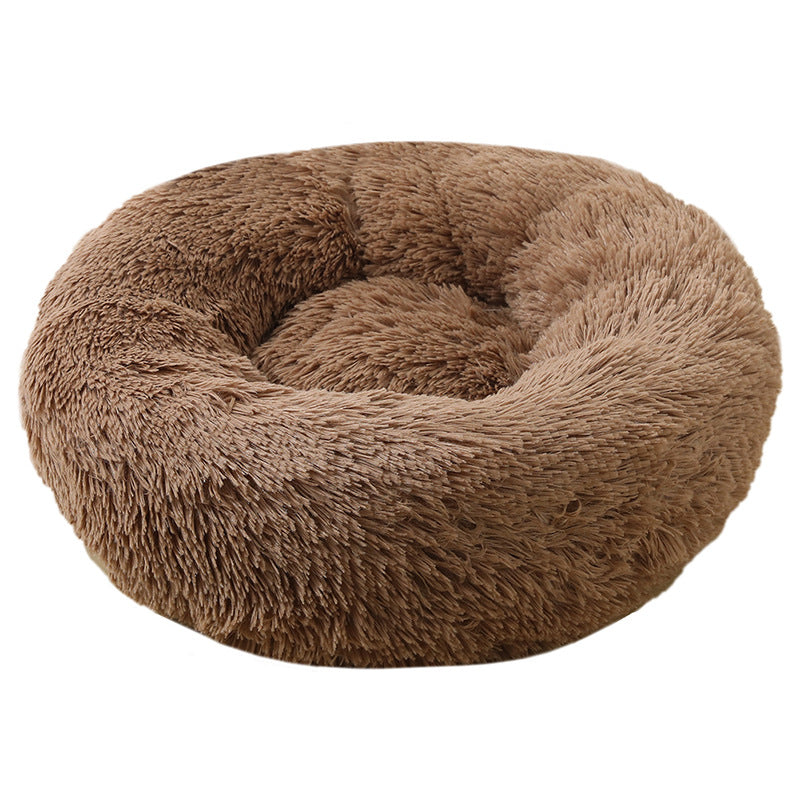 Cathouse Doghouse Large, Medium And Small Dogs Warm Plush Round Pet Bed Dog Bed Cat Bed Dog Bed - Pets Crazy Shops