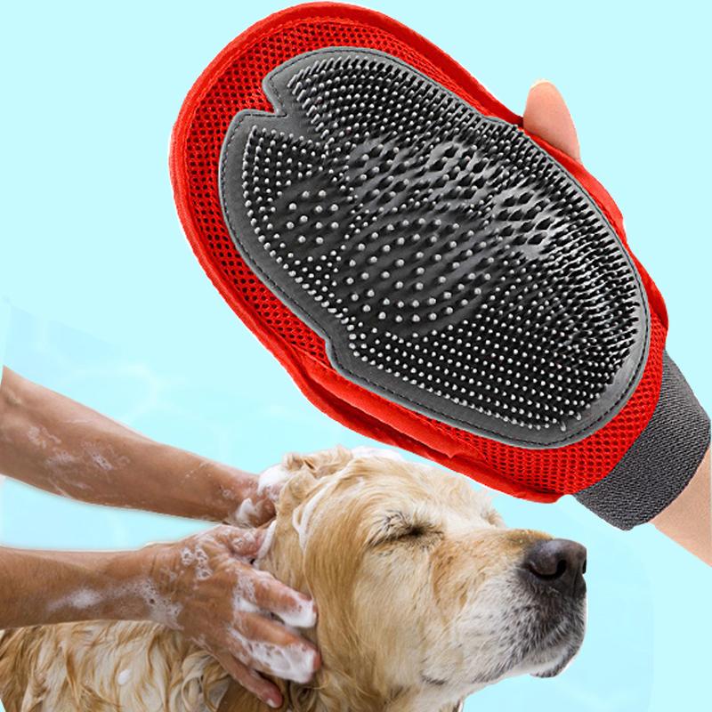 Dog fur Grooming Massage Brush - Pets Crazy Shops