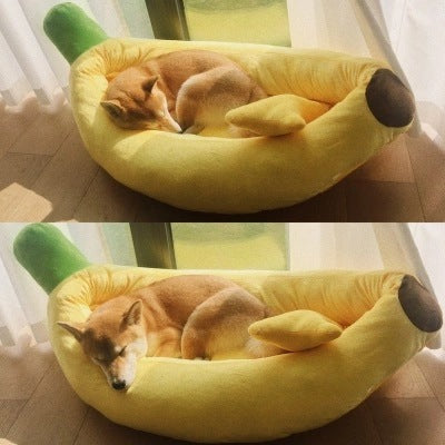 Washable Pet Banana Kennel Pet Pad - Pets Crazy Shops