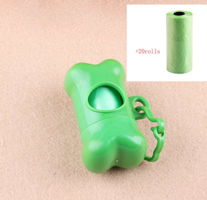 Pet bone type garbage bag dispenser - Pets Crazy Shops