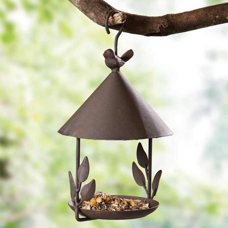 American made old wrought iron bird feeder - Pets Crazy Shops