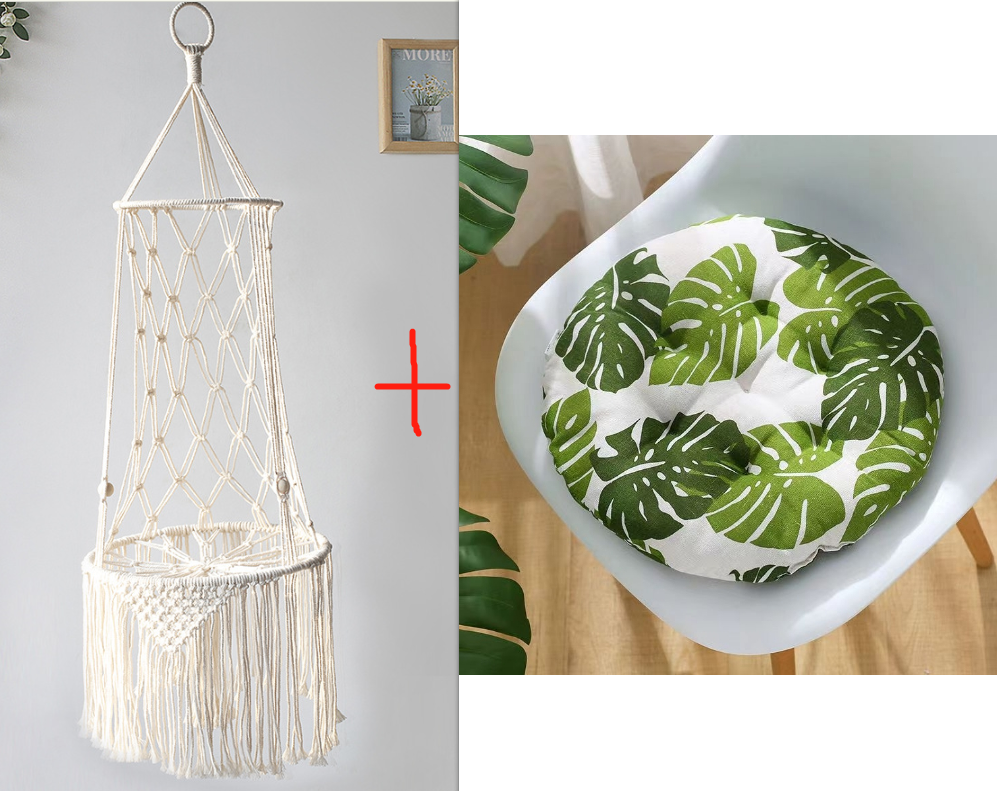 Macrame Hanging Pet Bed Macrame Cat Hammock Wall Hanging Cat Hammock Macrame Cat Bed-Pet Gifts Hammock Macrame Cat Swing - Pets Crazy Shops