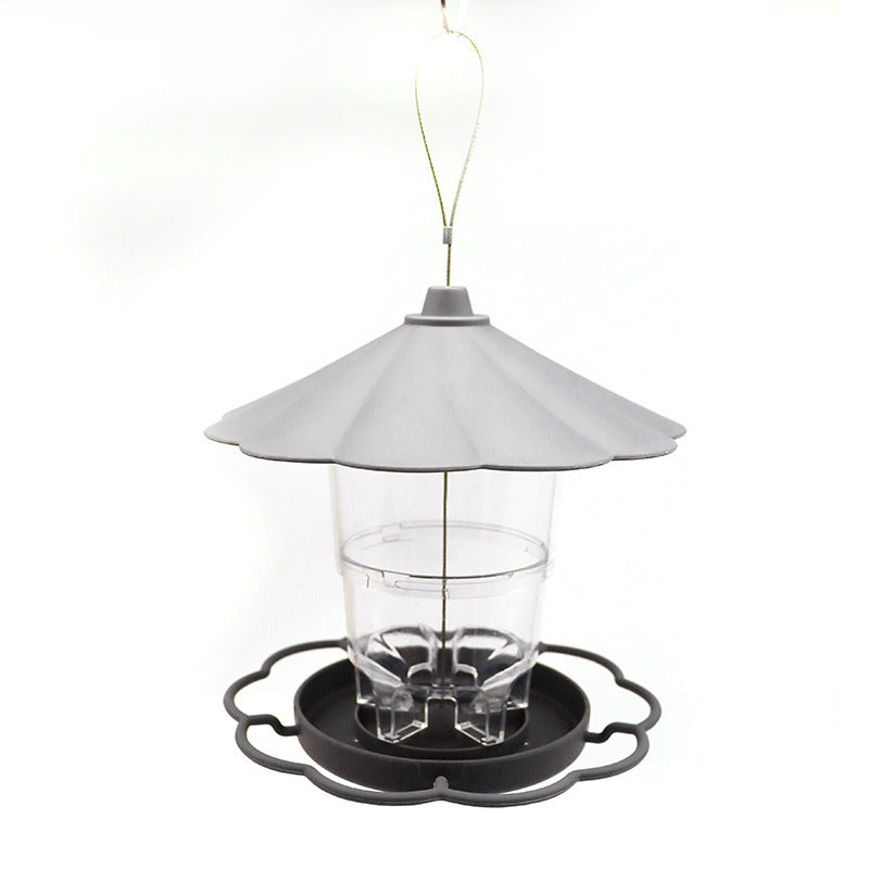 Opvouwbare Wilde Vogels Feeder Opknoping Birdcage Tuin Yard Outdoor Decoratie Met Afneembaar Dak Grote Capaciteit Bowls - Pets Crazy Shops