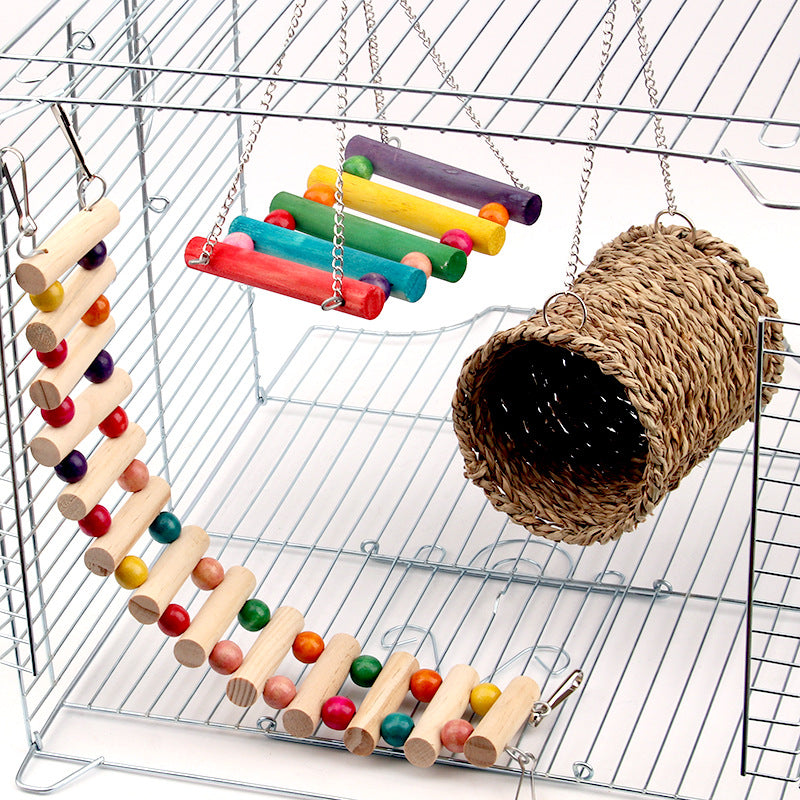 Rat parrot toy swing climbing ladder - Pets Crazy Shops