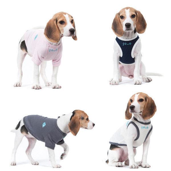 Pet Clothing Dog Vest Two-legged Clothing - Pets Crazy Shops