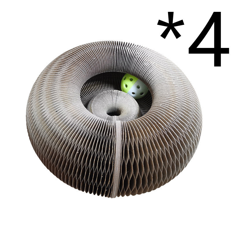 Magic Organ Cat Scratchers 2 In 1 Funny Shaped Cat Scratching Board Foldable Convenient Recyclable Durable Cat Scratcher - Pets Crazy Shops
