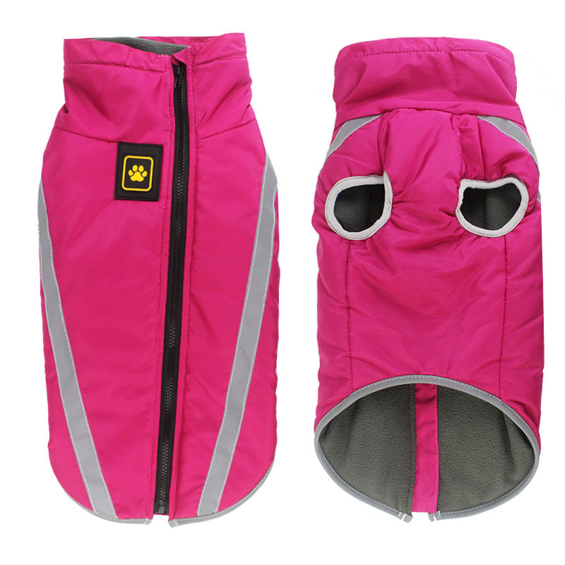 Thickened dog clothes windproof pet jacket - Pets Crazy Shops