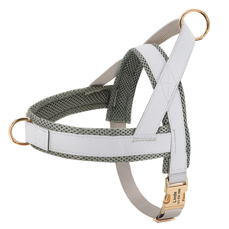 Lettering Large Dog Vest Chest Harness - Pets Crazy Shops