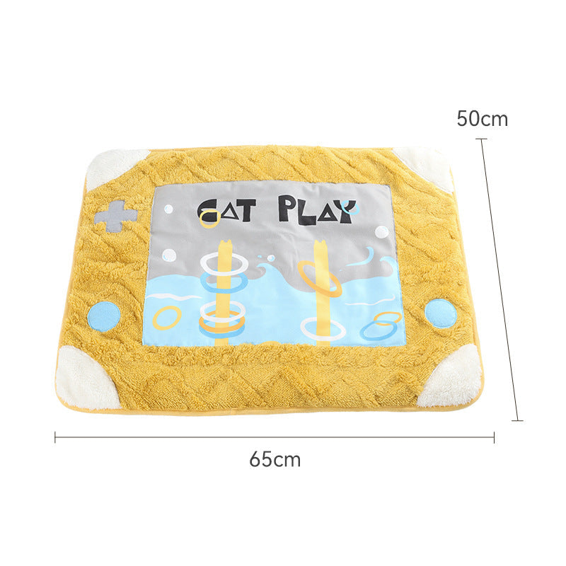 Arctic Velvet Game Machine Warm Semi-enclosed Cat Litter Pet Supplies - Pets Crazy Shops