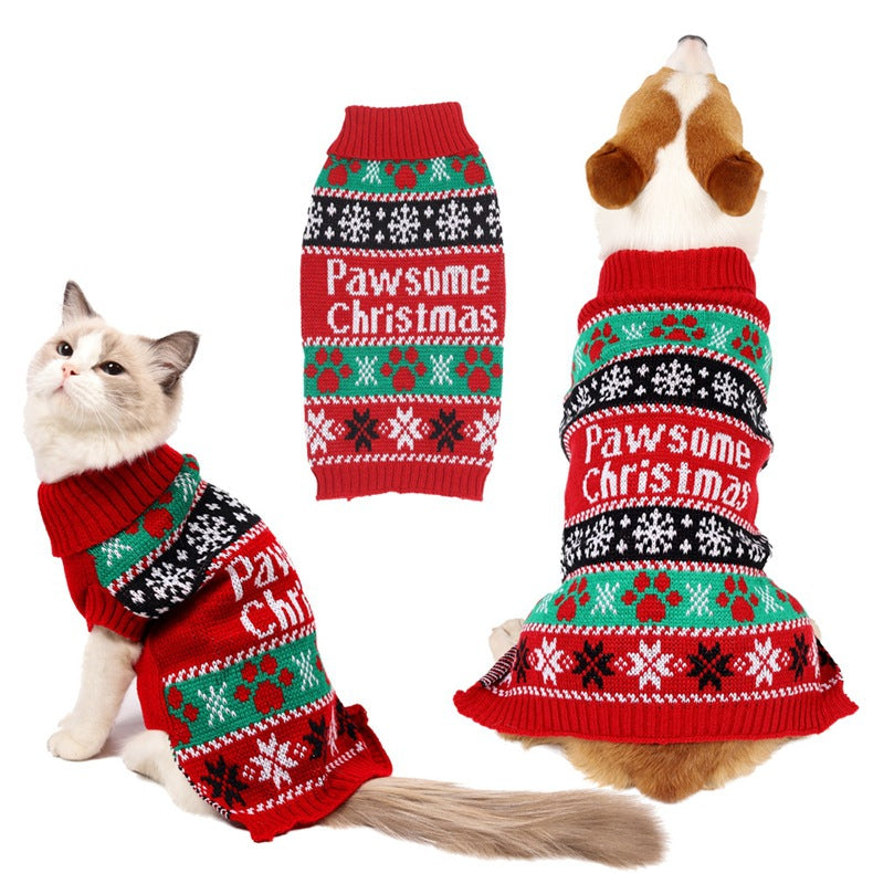 Warm Dog Clothes For Small Dog Coats Jacket Winter Clothes For Dogs Cats Clothing Chihuahua Cartoon Pet Sweater Costume Apparels - Pets Crazy Shops