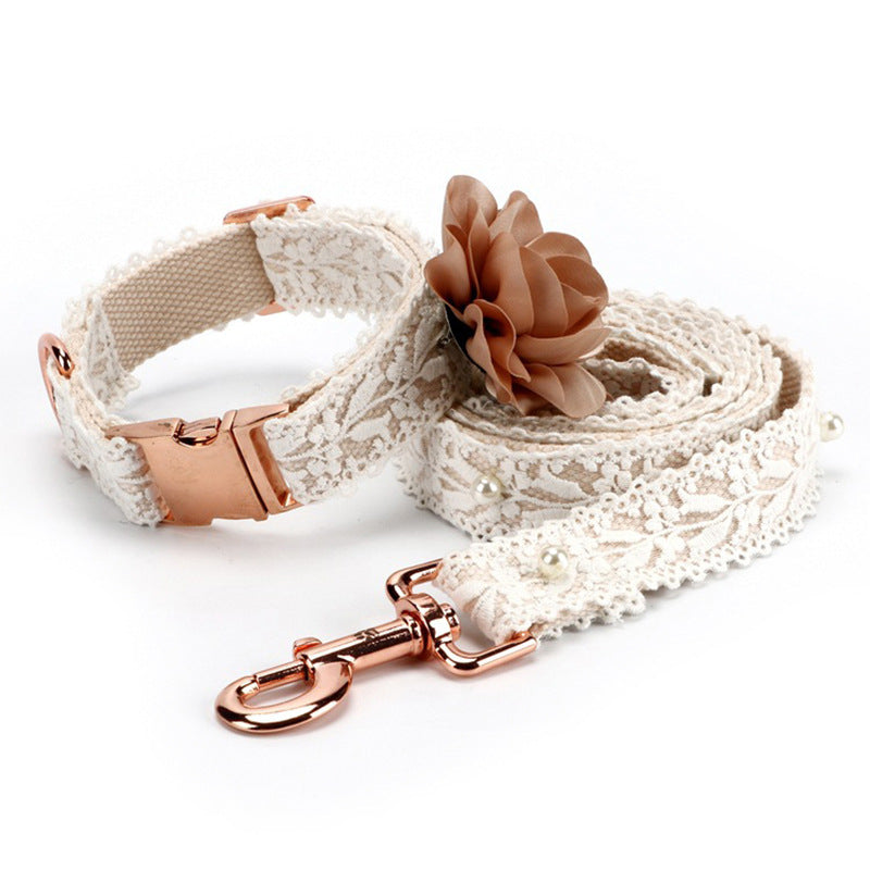 Lace Flower Pet Cat And Dog Harness - Pets Crazy Shops