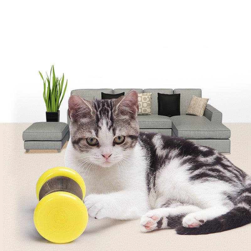 Pet Toy Magic Organ Corrugated Paper Wheel Cat Scratching Board Powder - Pets Crazy Shops