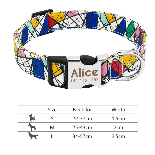 Dog Pet Supplies Collars Glow At Night - Pets Crazy Shops