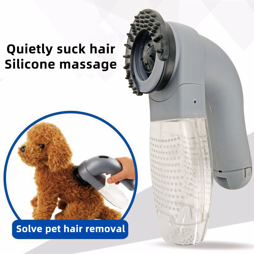 Electric Pet Hair Portable Pet Massage Cleaning Vacuum Cleaner - Pets Crazy Shops