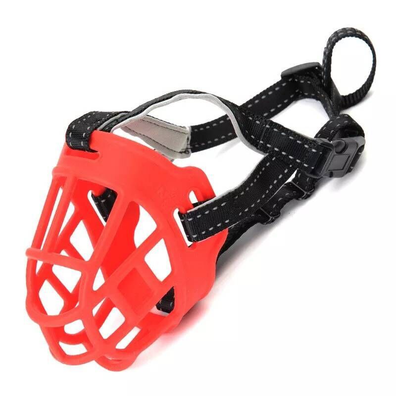 Silicone Pet Muzzle Dog Bite And Barking Soft Mask Muzzle - Pets Crazy Shops