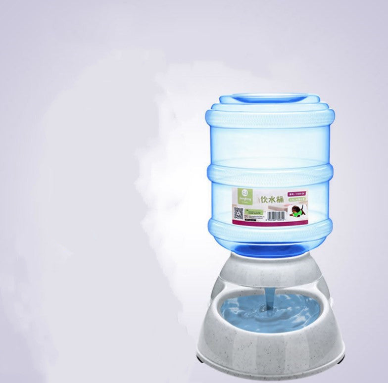 Cats Dogs Automatic Pet Feeder Drinking Water Fountains Large Capacity Plastic Pets Dog Food Bowl Water Dispenser - Pets Crazy Shops