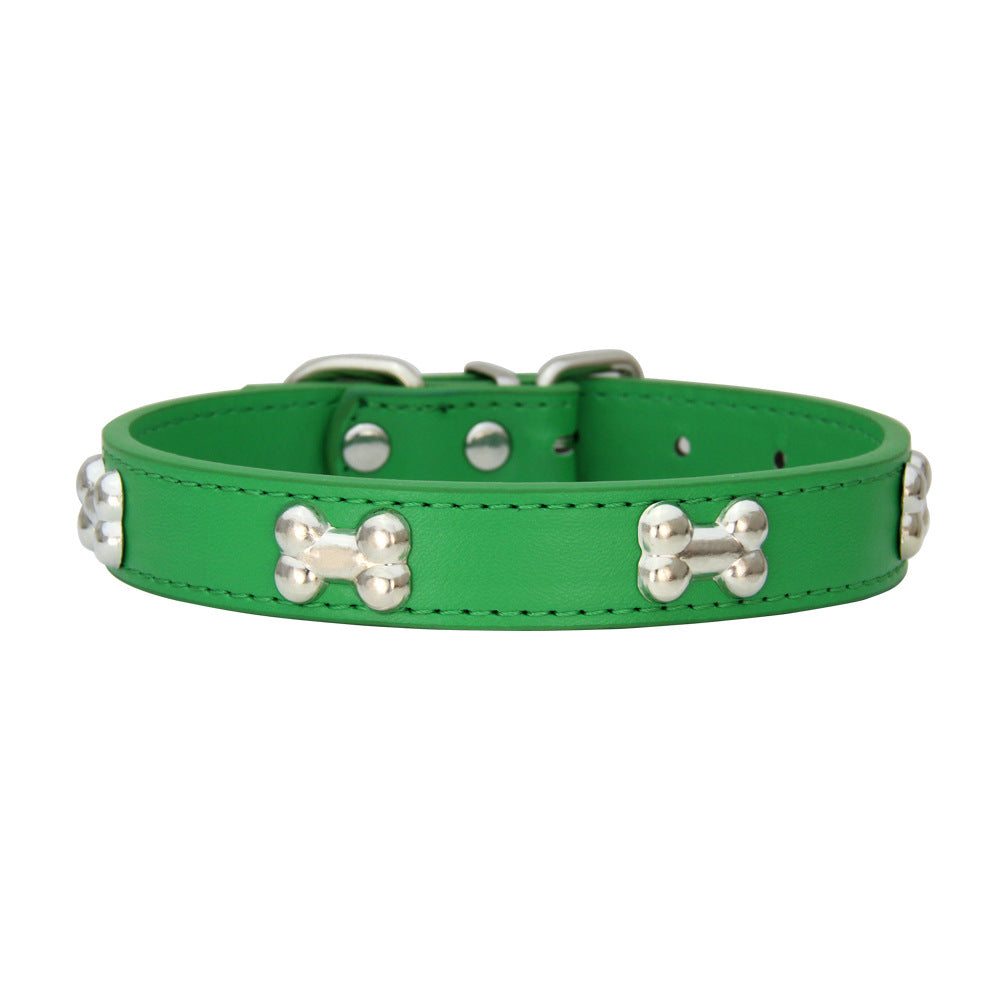 New Product Pet Supplies Collar PU Leather Dog Leash Accessories - Pets Crazy Shops