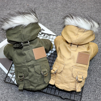 Padded Dog Clothes Padded Coat For Small Dogs - Pets Crazy Shops