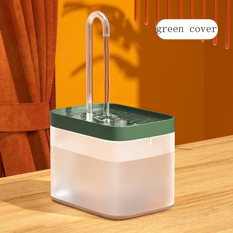 Automatic Cat Water Fountain Auto Filter USB Electric Mute Cat Drinker Bowl 1.5L Recirculate Filtring Drinker For Cats Pet Water Dispenser - Pets Crazy Shops