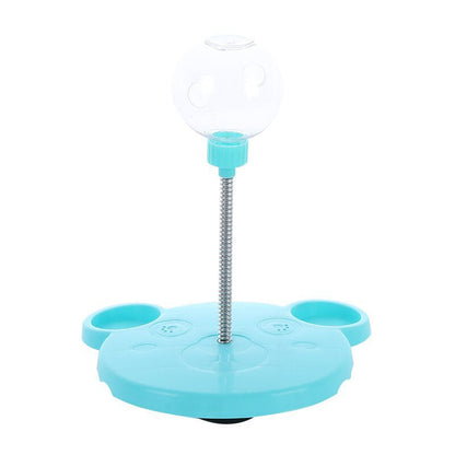 Pet Feeder Cat Toy Pets Leaking Food Ball Self-Playing Tumbler Funny Swing Feeder Puzzle Toys Playing Training Dispenser Bowl - Pets Crazy Shops