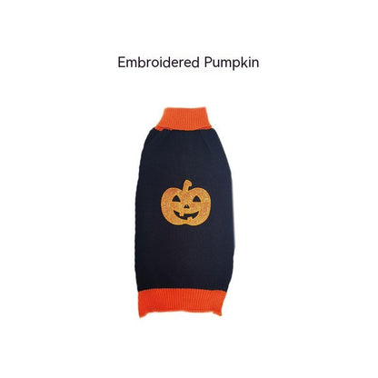 Halloween Dog Sweaters Pet Costume Teddy Warm Leisure Sweater Cosplay Clothes For Dogs Pets Outfits - Pets Crazy Shops