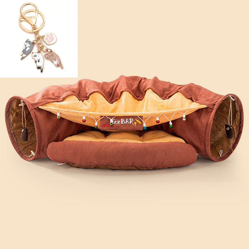 Collapsible Cat Tunnel Durable Washable Collapsible - Pets Crazy Shops