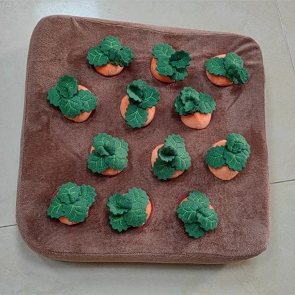 Pet Dog Toys Carrot Plush Toy Vegetable Chew Toy For Dogs Snuffle Mat For Dogs Cats Durable Chew Puppy Toy Dogs Accessories - Pets Crazy Shops