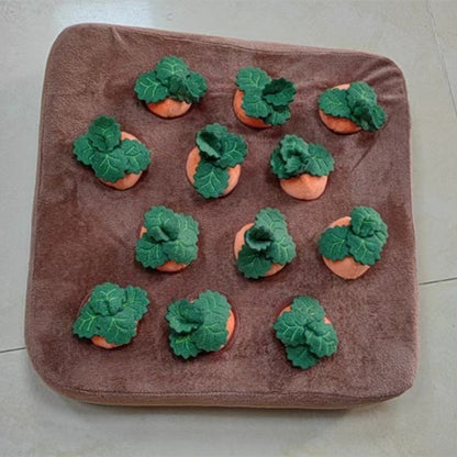 Pet Dog Toys Carrot Plush Toy Vegetable Chew Toy For Dogs Snuffle Mat For Dogs Cats Durable Chew Puppy Toy Dogs Accessories - Pets Crazy Shops