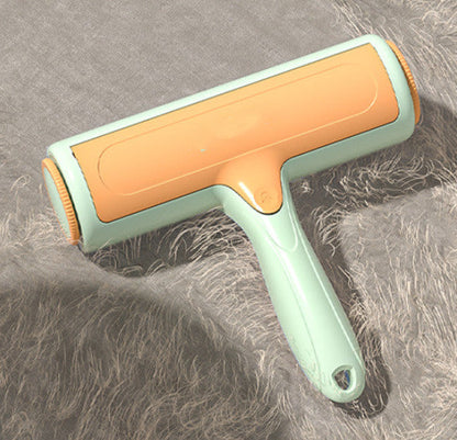 Two-way Roller Hair Removal Brush Sticky Scratch Automatic Cleaning Pet Hair Remover - Pets Crazy Shops