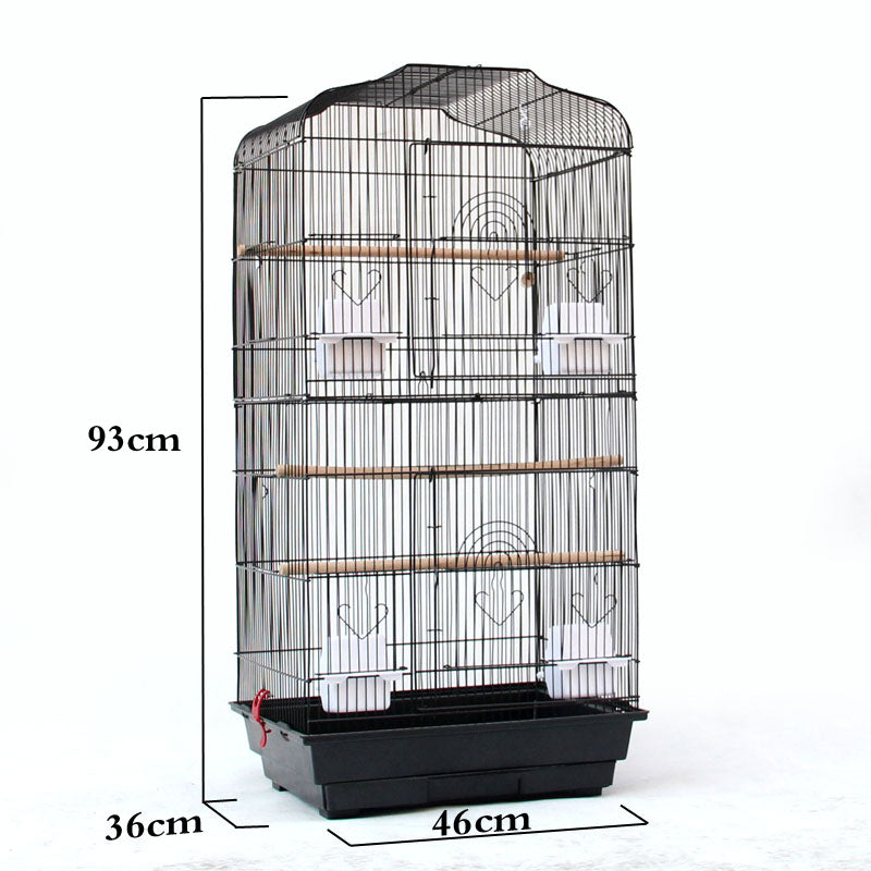 Portable Pet Display Cage Wire Bird Cage Parrot Cage - Pets Crazy Shops