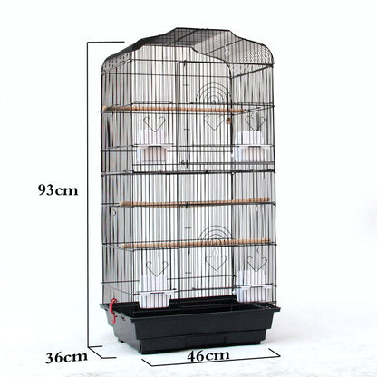 Portable Pet Display Cage Wire Bird Cage Parrot Cage - Pets Crazy Shops