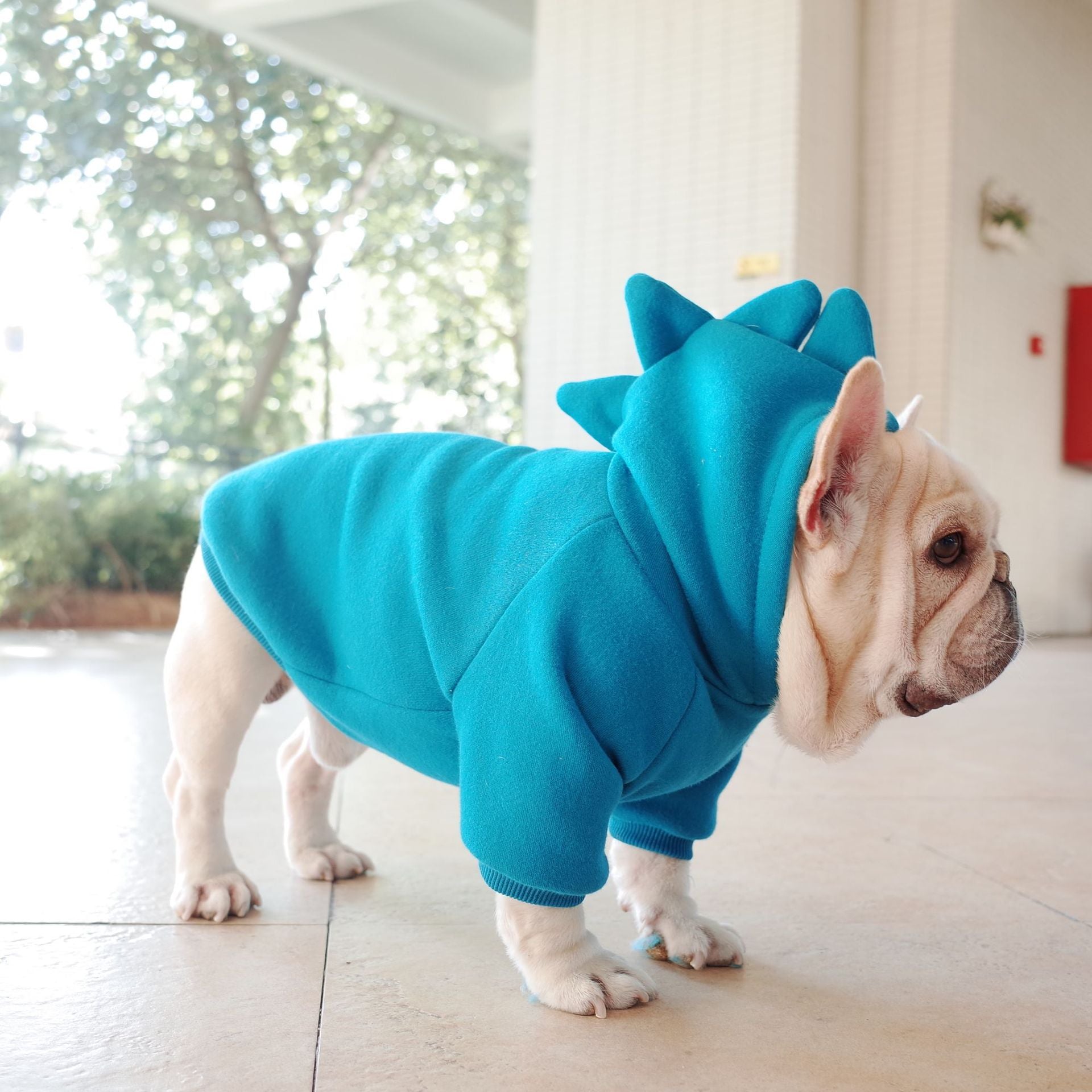 Pet Apparel Fleece Solid Color Hoodie - Pets Crazy Shops