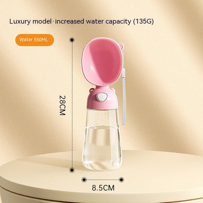 Portable Dog Water Bottle Food And Water Container For Pet Pets Feeder Bowl Outdoor Travel Drinking Bowls Water Dispenser - Pets Crazy Shops