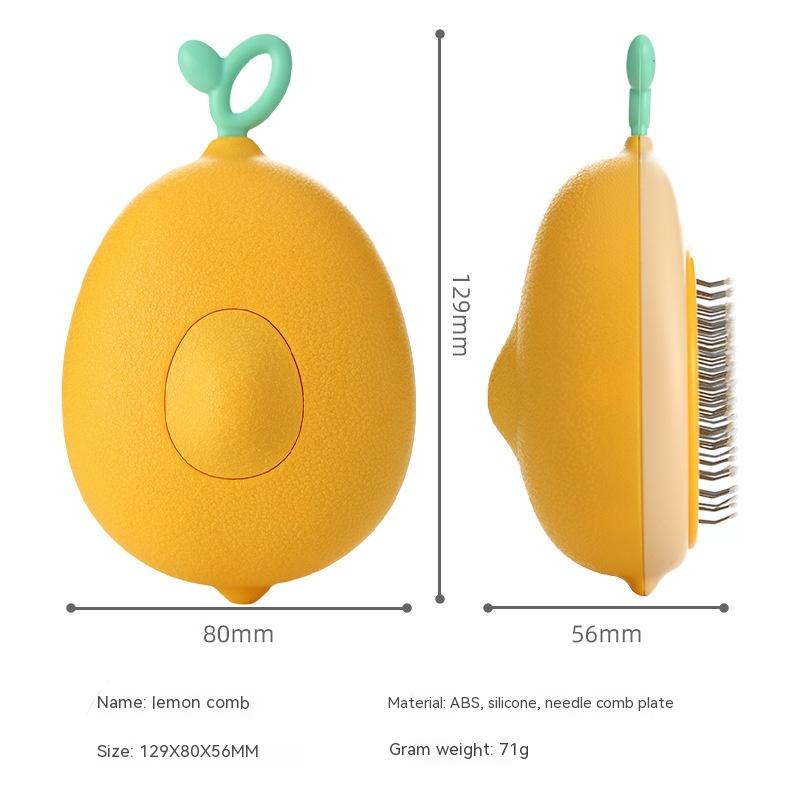 Cat Brush Hair Remover Cleaning Avocado Shaped Dog Grooming Tool Pet Combs Brush Stainless Steel Needle Pet Cleaning Care - Pets Crazy Shops