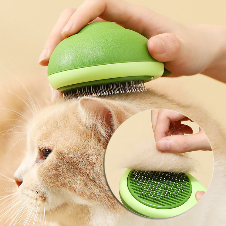 Cat Brush Hair Remover Cleaning Avocado Shaped Dog Grooming Tool Pet Combs Brush Stainless Steel Needle Pet Cleaning Care - Pets Crazy Shops