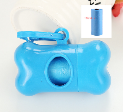 Pet bone type garbage bag dispenser - Pets Crazy Shops