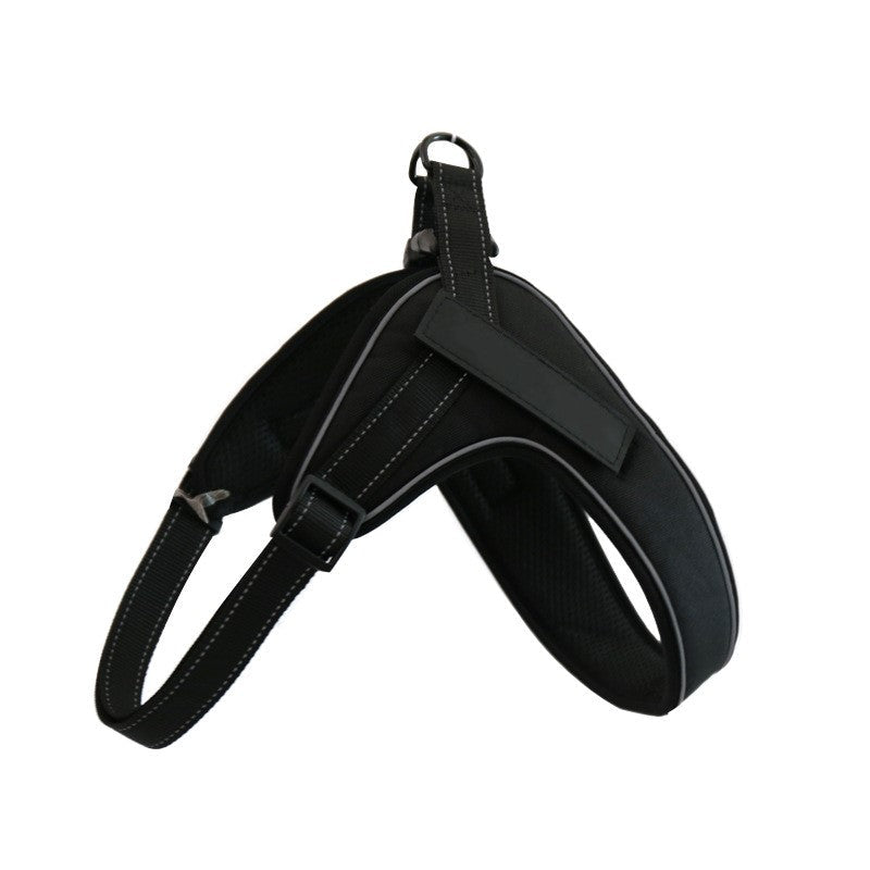 Custom Breathable Harness Vest for Dog with Reflective Strip and Metal Buckle - Pets Crazy Shops