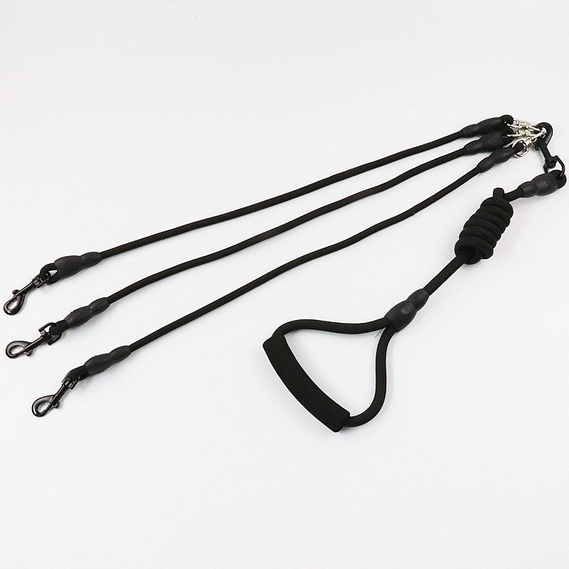 One drag three dogs leash - Pets Crazy Shops